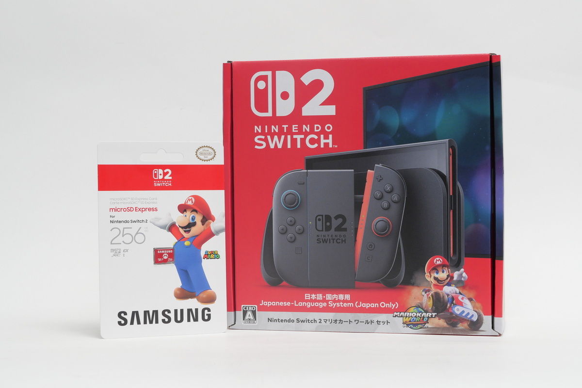 Nintendo Switch 2のゲーム保存完全ガイド ～Samsung microSD Express Card 256GB で検証～ (1/4)