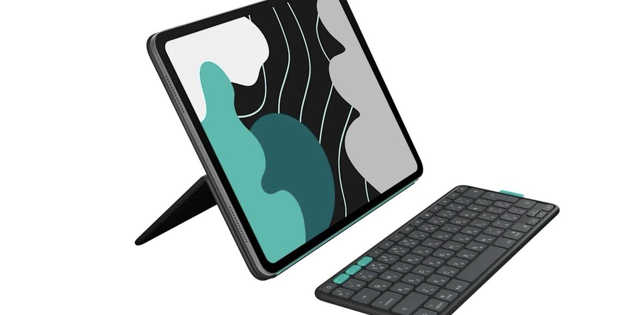 iPadをPCみたいに使える。ロジクールのフルサイズキーボードが頼もしい