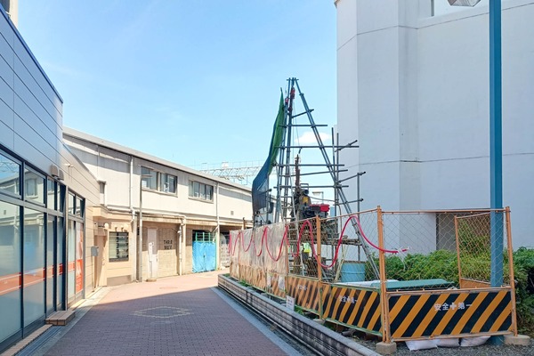 【門真】門真プラザの地質調査がはじまってる : 守口・門真つーしん