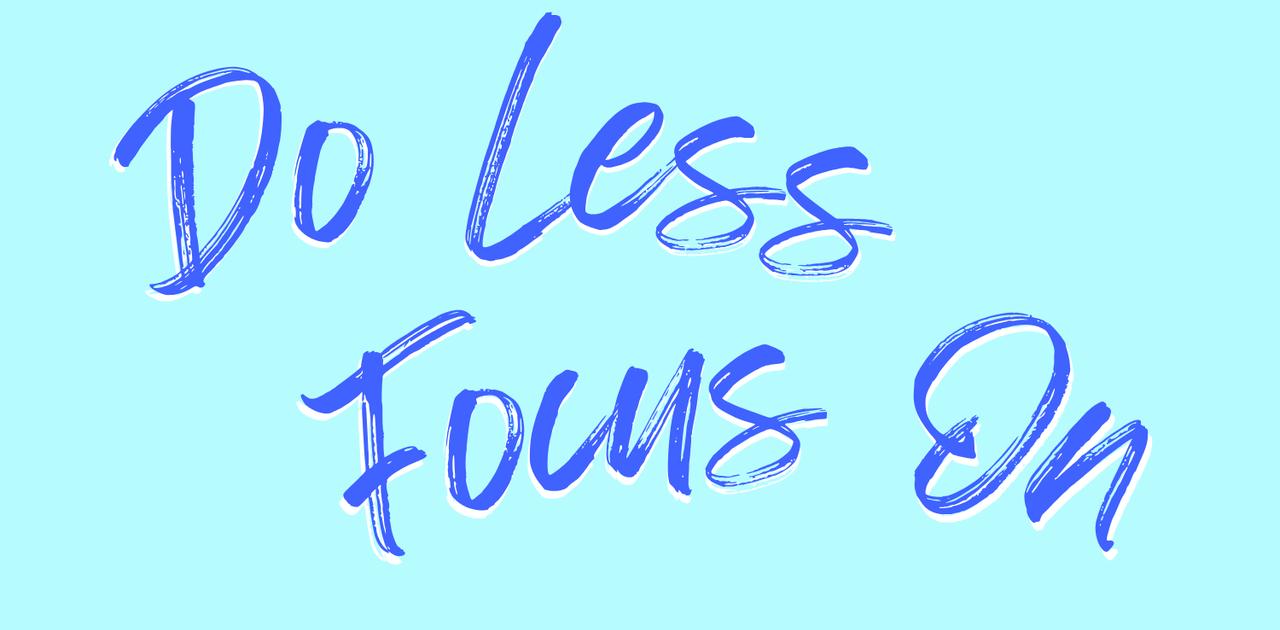 「最小の努力で最大の成果」を生み出すための共通点——特集『Do Less, Focus On』で見つけた、本質に集中するヒント | ライフハッカー・ジャパン