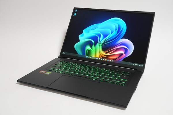 25万円で買える16型薄型軽量モバイルゲーミングCopilot+PC＝「AERO X16」実機レビュー